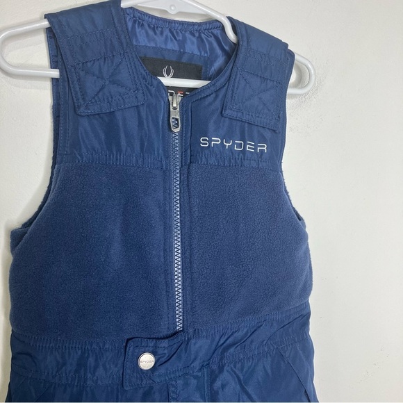 Spyder Expedition navy blue snow pants size 4t - Picture 2 of 8